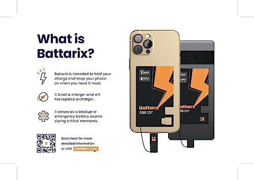 BATTARIX Power Card - Portable Charger Power Bank
