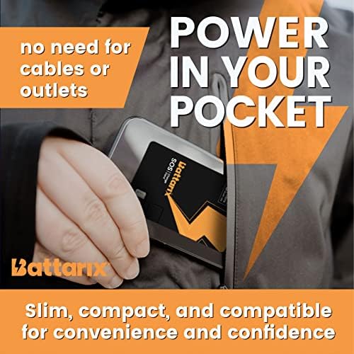 BATTARIX Power Card - Portable Charger Power Bank