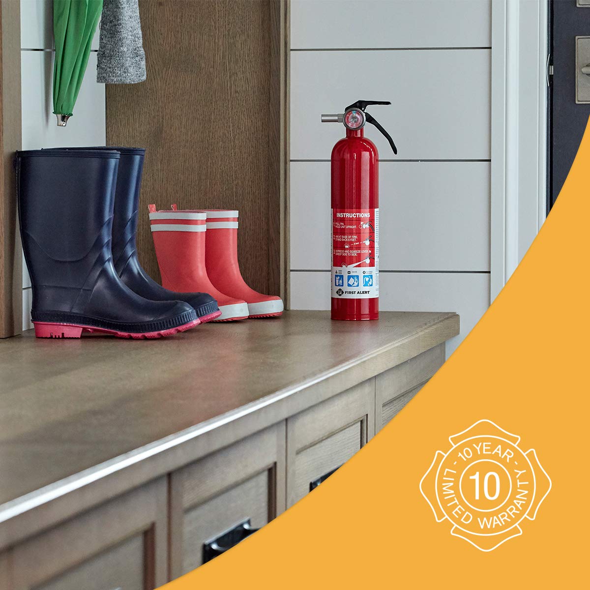 First Alert Fire Extinguisher
