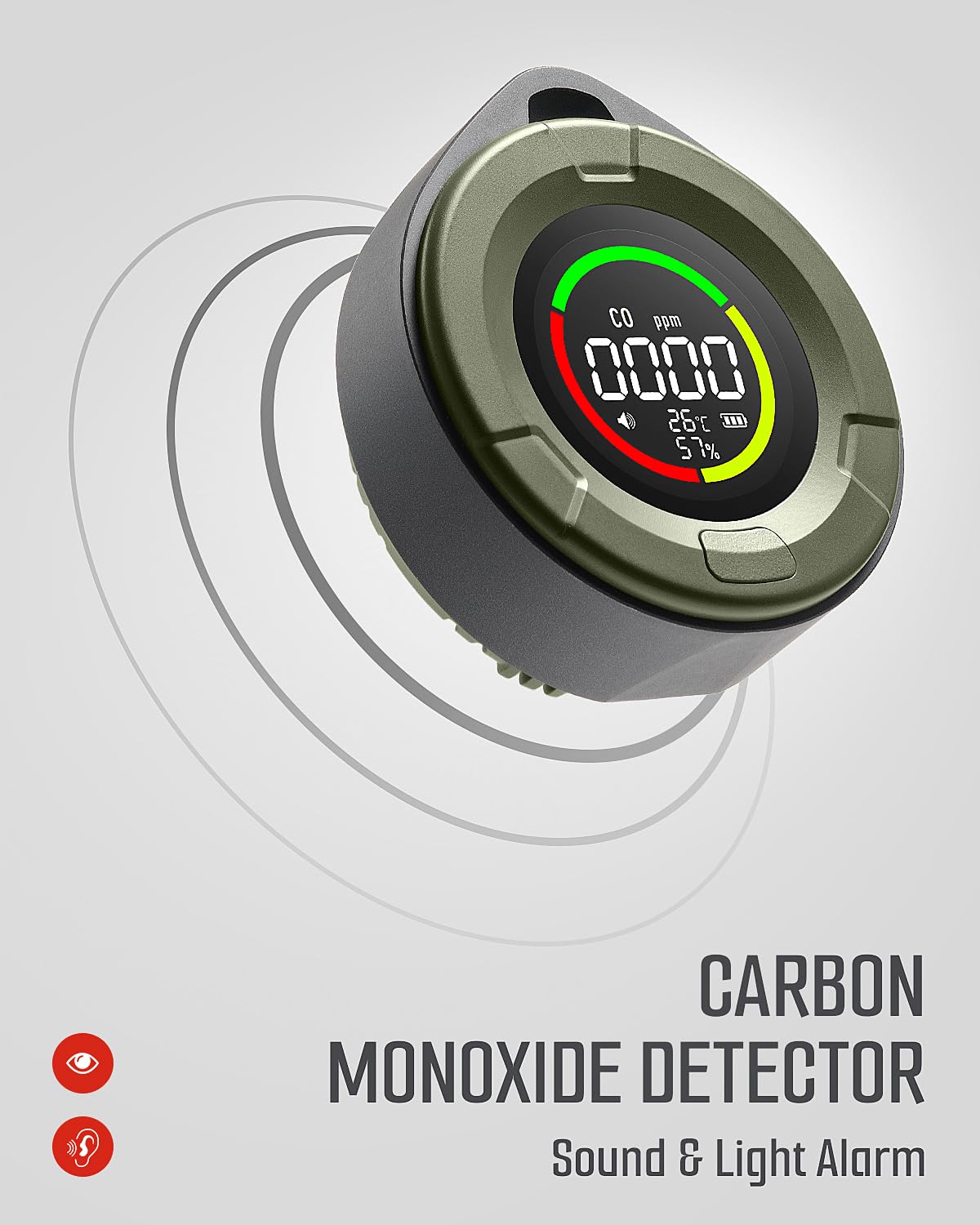 Portable Carbon Monoxide Detector