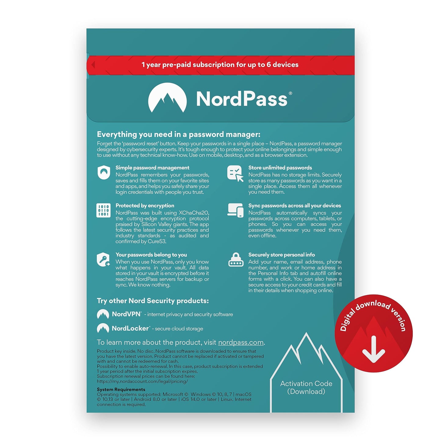 NordPass - Password Manager