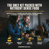Nutrient Survival – 30 Day Emergency Food Kit (220 Servings)