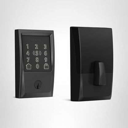 Schlage Encode Plus Smart Wi-Fi Lock for Front Door, Keyless Entry Deadbolt, Unlock with Apple Watch, Built-in WiFi