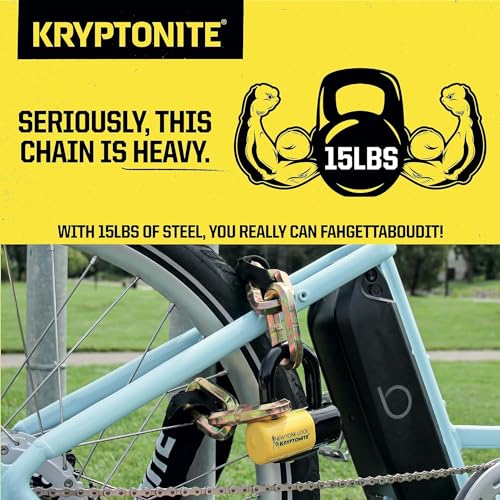 Kryptonite New York Fahgettaboudit Chain & Disc Lock – Ultimate Security