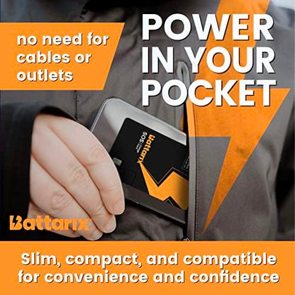 BATTARIX Power Card - Portable Charger Power Bank