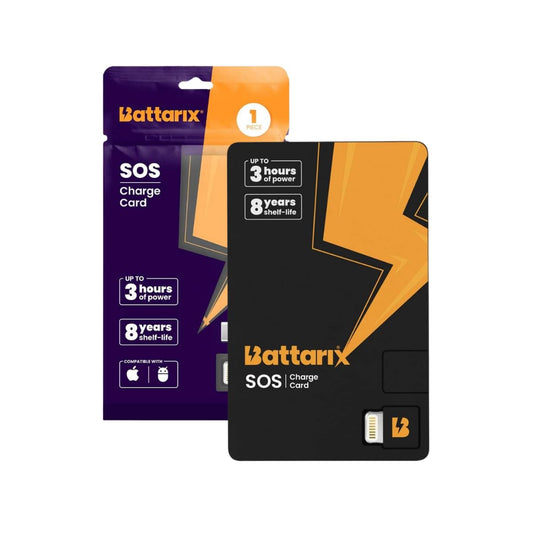 BATTARIX Power Card - Portable Charger Power Bank