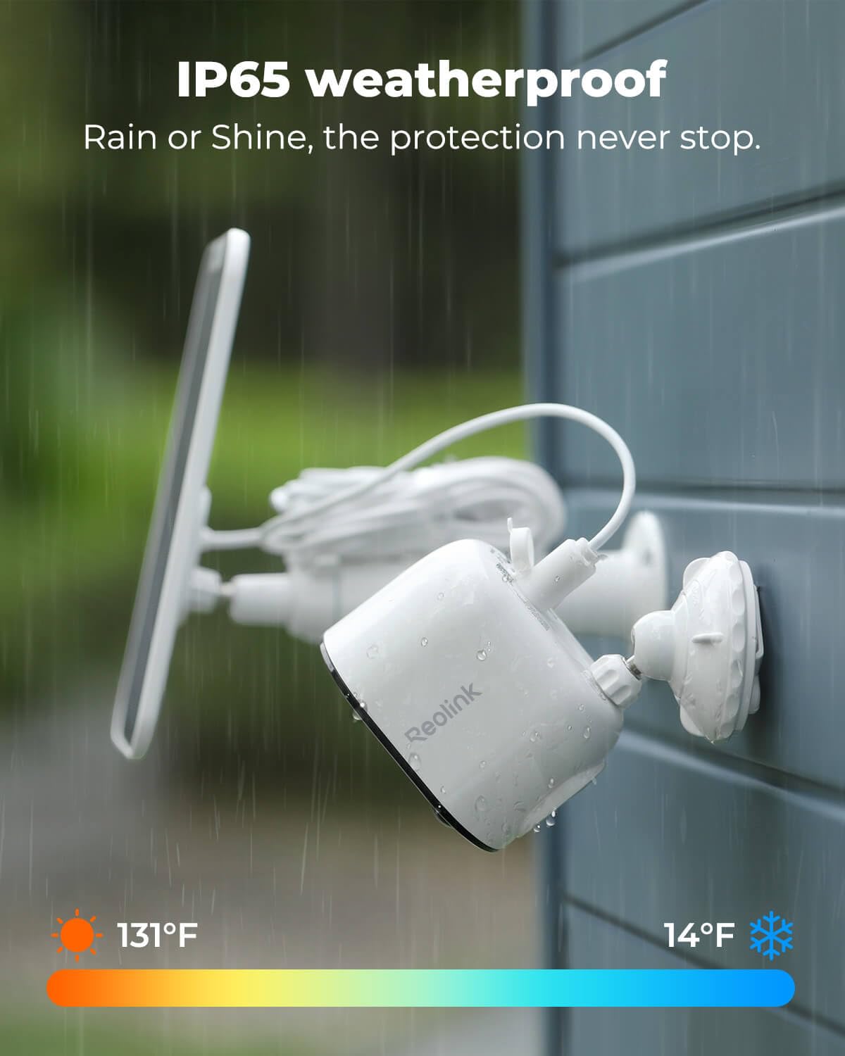 REOLINK Security Cameras Outdoor + Solar Panel
