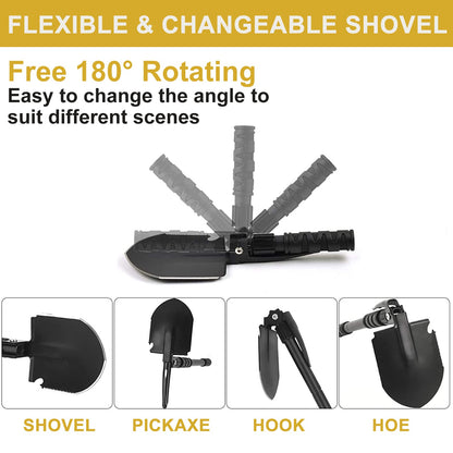 Yeacool Survival Folding Shovel