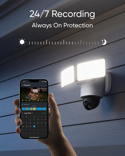 Eufy Security Camera Floodlight Camera E340 Wired