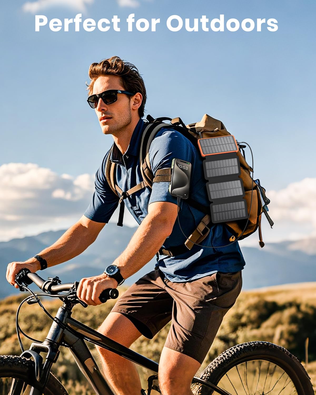 Hiluckey Solar Charger