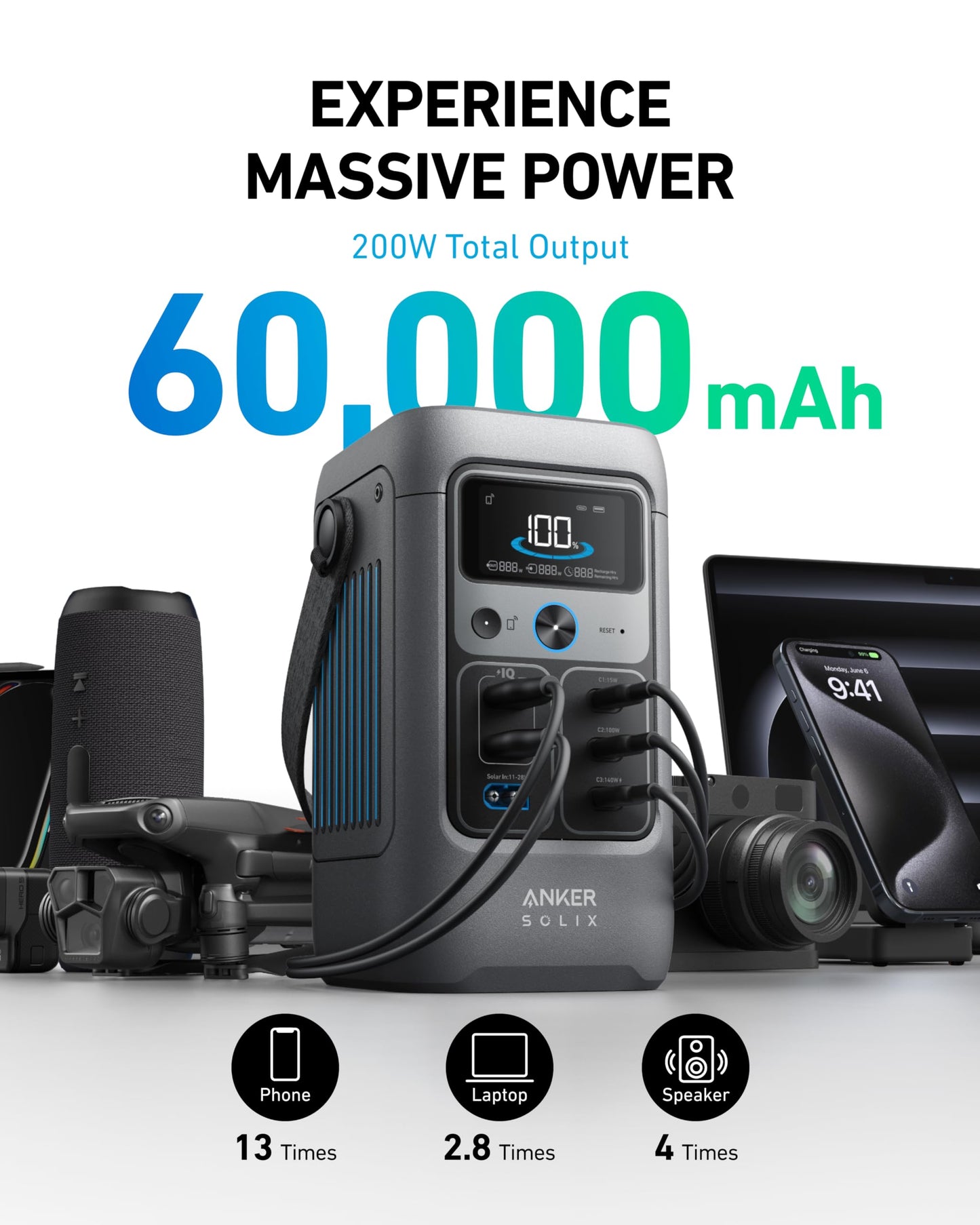 Anker SOLIX C200 DC Power Bank Station