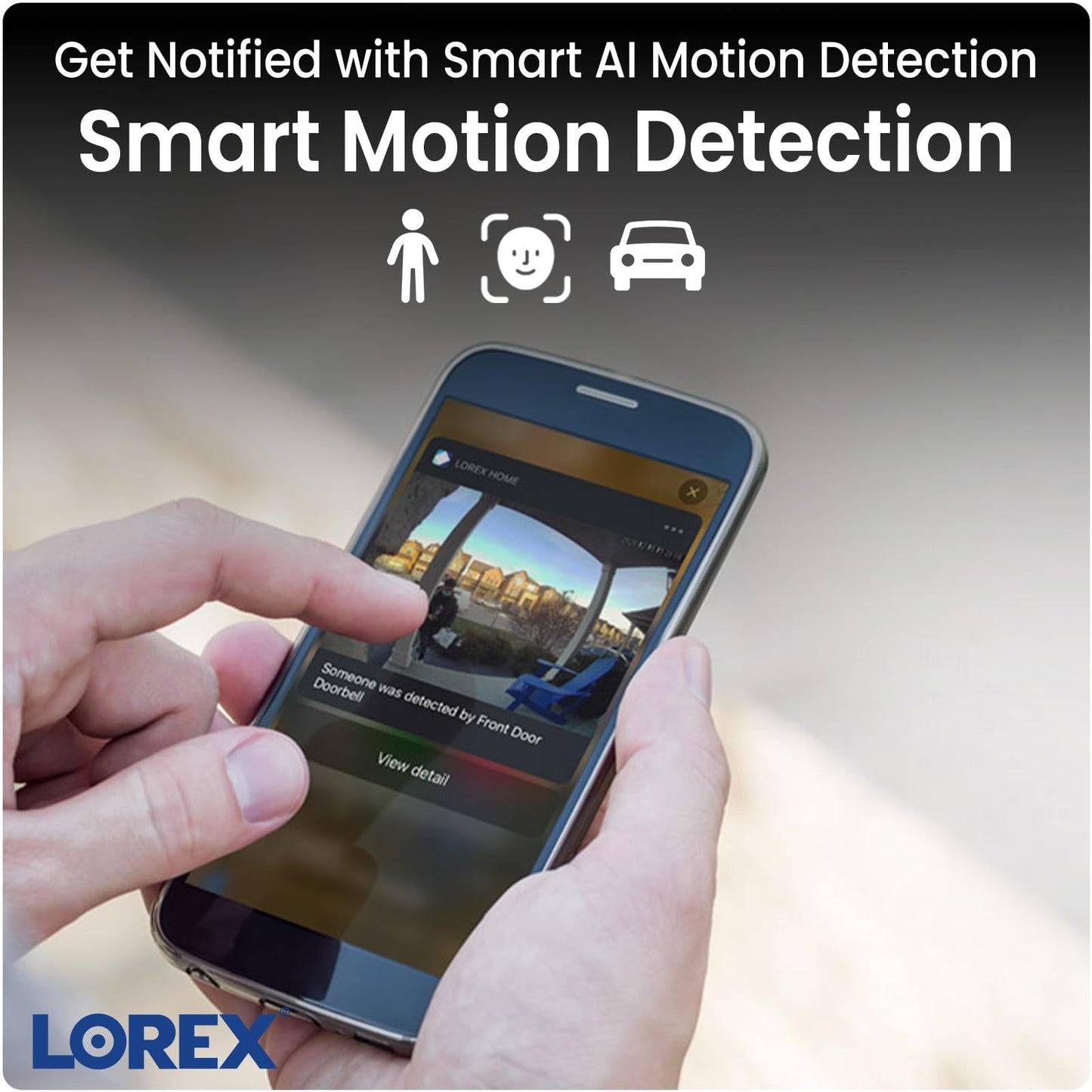 Lorex Outdoor 4K IP Add-On Metal Bullet Security Camera