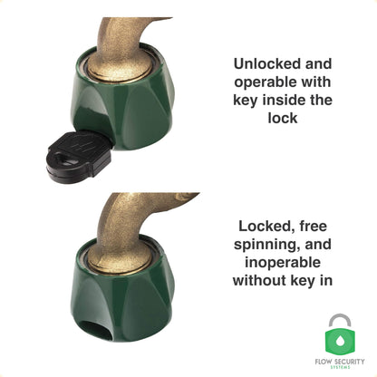 The Flow Security Systems Faucet Lock II - Magnetic Key