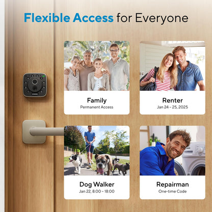 ULTRALOQ Bolt Fingerprint WiFi Smart Lock, Works with Apple Home, Siri, Alexa, 8-in-1 Keyless Entry with Fingerprint ID