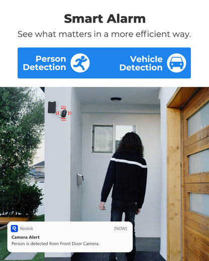 REOLINK Security Cameras Outdoor + Solar Panel