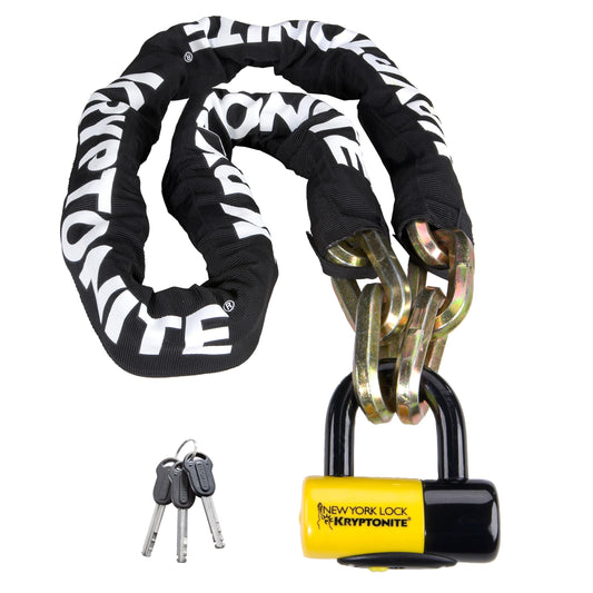 Kryptonite New York Fahgettaboudit Chain & Disc Lock – Ultimate Security