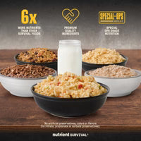 Nutrient Survival – 14 Day Emergency Food Kit (110 Servings)