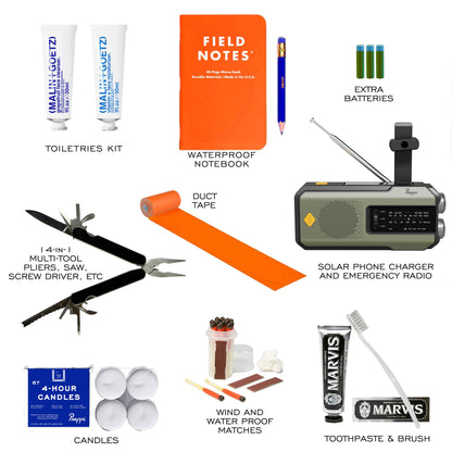 Preppi - The Prepster Backpack - 3-Day Emergency Bag