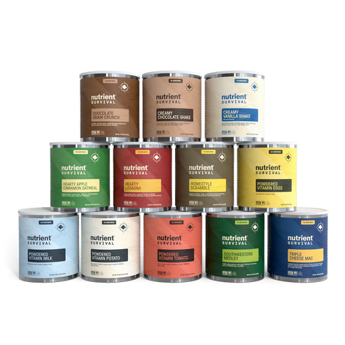 Nutrient Survival – 30 Day Emergency Food Kit (220 Servings)