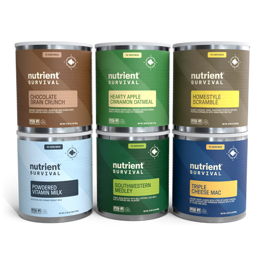Nutrient Survival – 14 Day Emergency Food Kit (110 Servings)